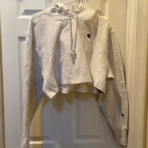 Champion Crop Hoodie 💙